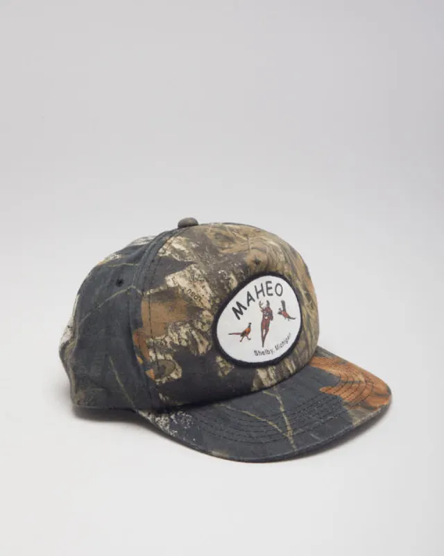 Vintage 90s Maheo Real Tree Camo Cap - OS sold by Rokit