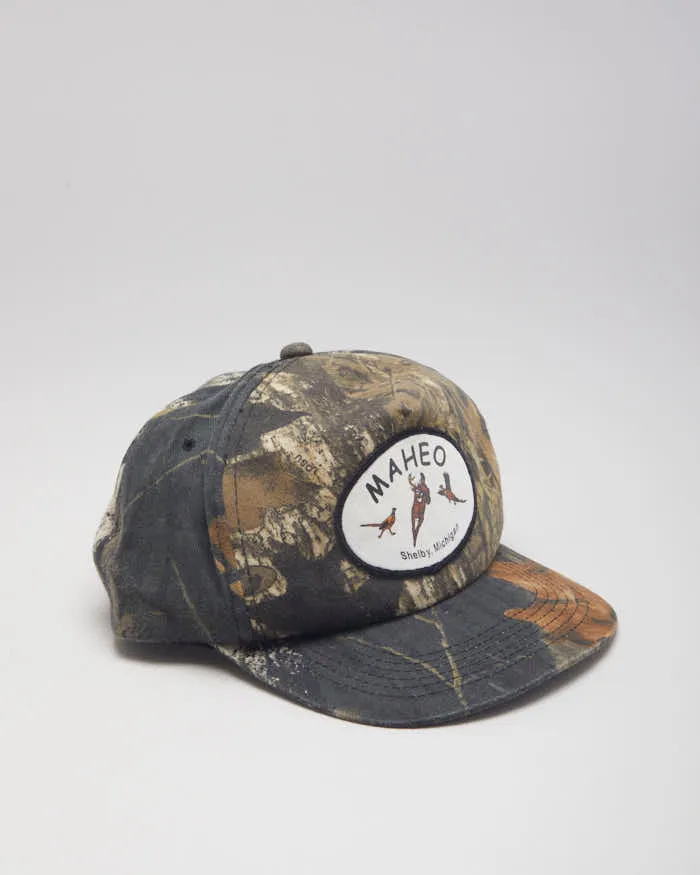 Vintage 90s Maheo Real Tree Camo Cap - OS sold by Rokit