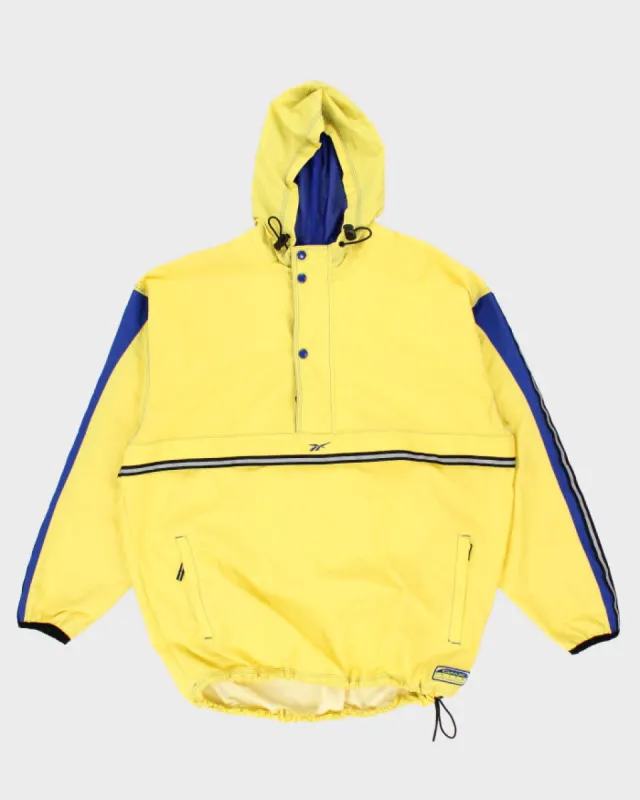 Vintage 90s Reebok Hooded Windbreaker Jacket - L sold by Rokit