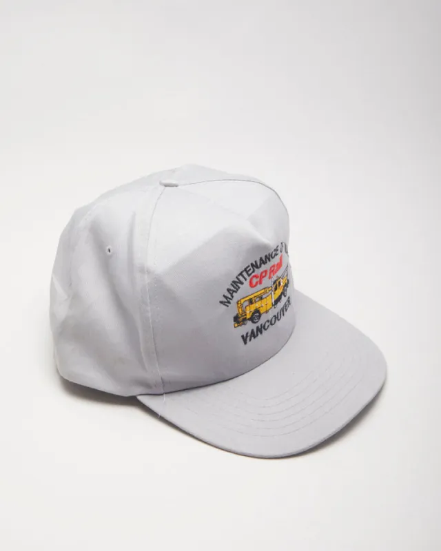 Y2k 00s CP Rail Grey 5 Panel Cap sold by Rokit