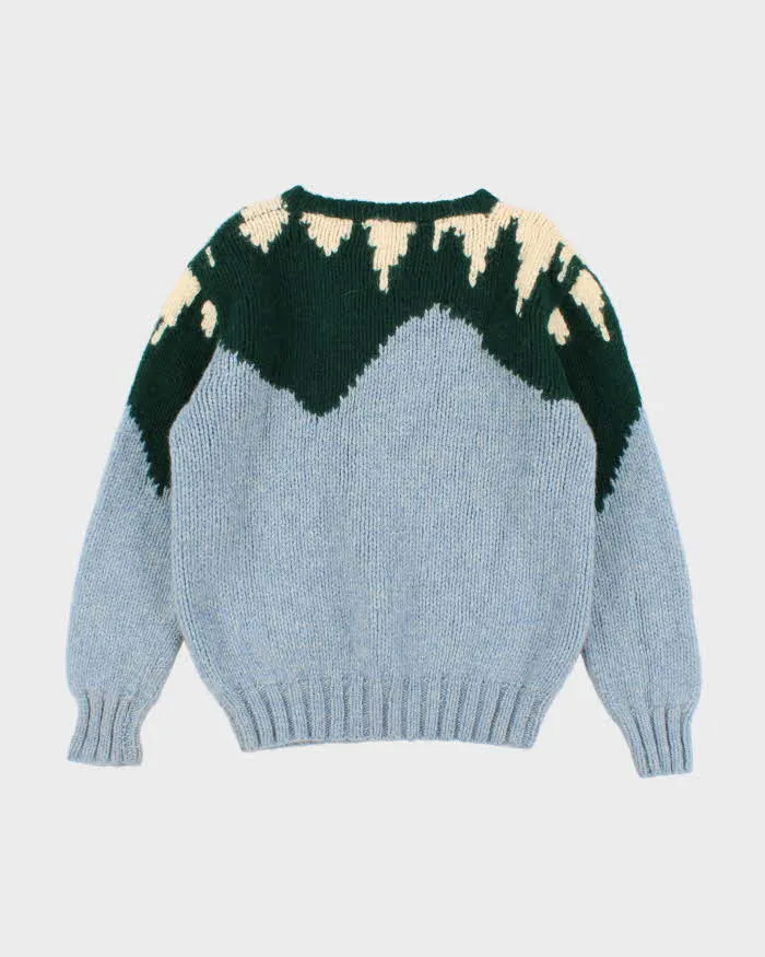 Mens Husky Print Wool Knit Sweater - L sold by Rokit product image thumbnail 2