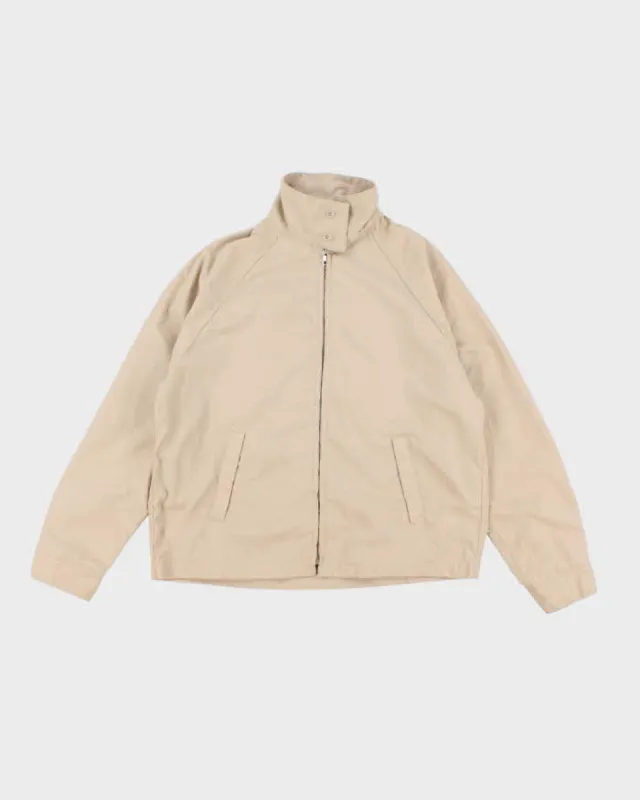 Vintage Sears Perma-Prest Beige Harrington Jacket - L sold by Rokit