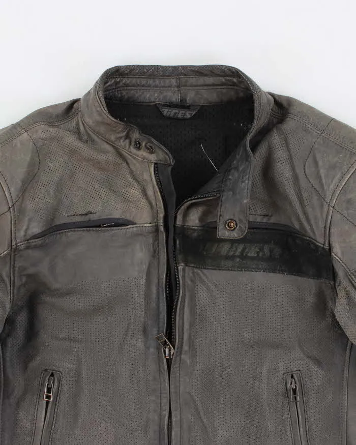 Vintage Mens Green Dainese Leather Biker Jacket - M sold by Rokit product image thumbnail 3