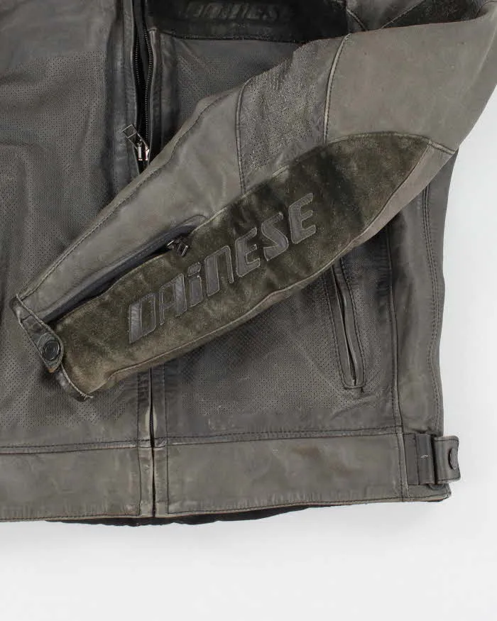 Vintage Mens Green Dainese Leather Biker Jacket - M sold by Rokit product image thumbnail 4