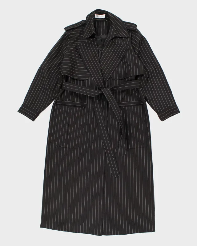 ジャケット Max Mara Atelier Trench in gold colour in jacquard Oversized jacquard trench coat, gold | 