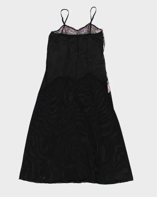 Y2k 00s Embroidered Mesh Slip Dress - S sold by Rokit product image thumbnail 2