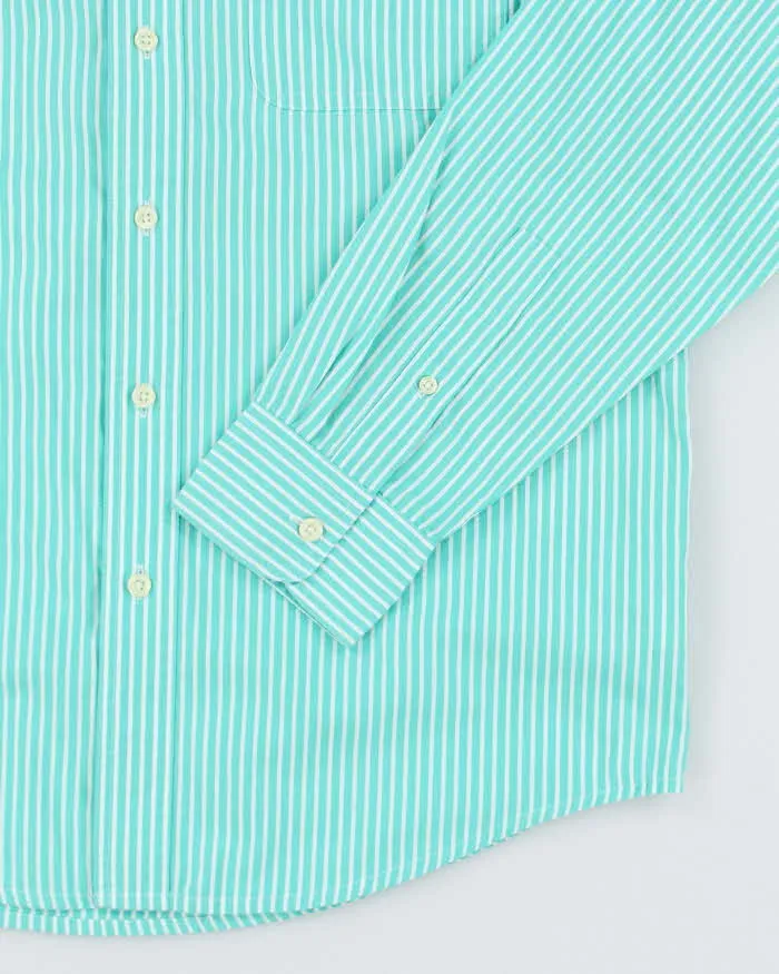 Chaps Blue Stripe Shirt - M sold by Rokit product image thumbnail 4