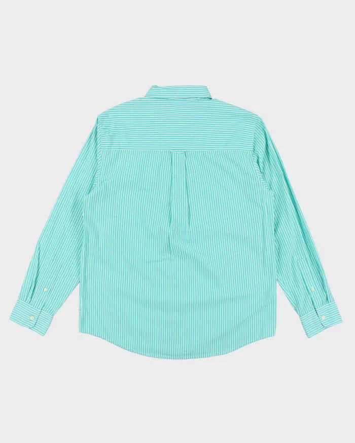 Chaps Blue Stripe Shirt - M sold by Rokit product image thumbnail 2