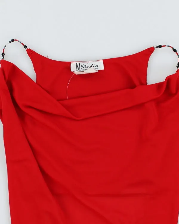 Y2k 00s M Studio Cowl Neck Backless Cami - S sold by Rokit product image thumbnail 3