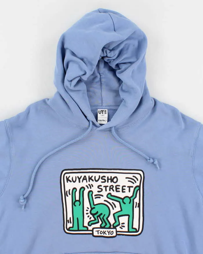 Men's Blue Uniqlo X Keith Haring Hoodie - M sold by Rokit product image thumbnail 3