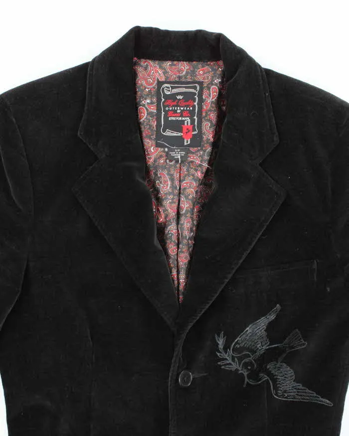 00s Guess Velvet Western Style Blazer - S sold by Rokit product image thumbnail 3