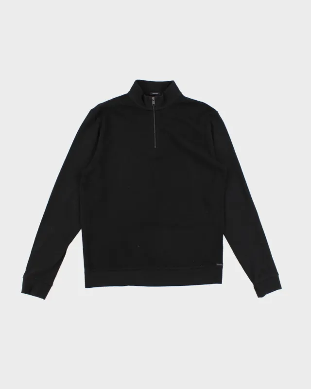 Hugo Boss Quarter Zip Sweatshirt - S sold by Rokit