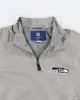 Vintage Men's NFL Sea Hawkes X Reebok Grey Track Jacket - L sold by Rokit