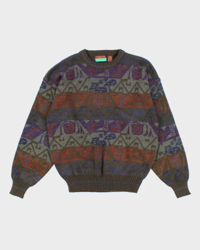 Vintage 80s Men's Sweater - sold by Rokit