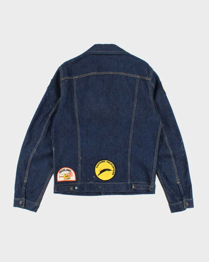 Vintage 80s GWG Patched Denim Jacket - L sold by Rokit product image thumbnail 2