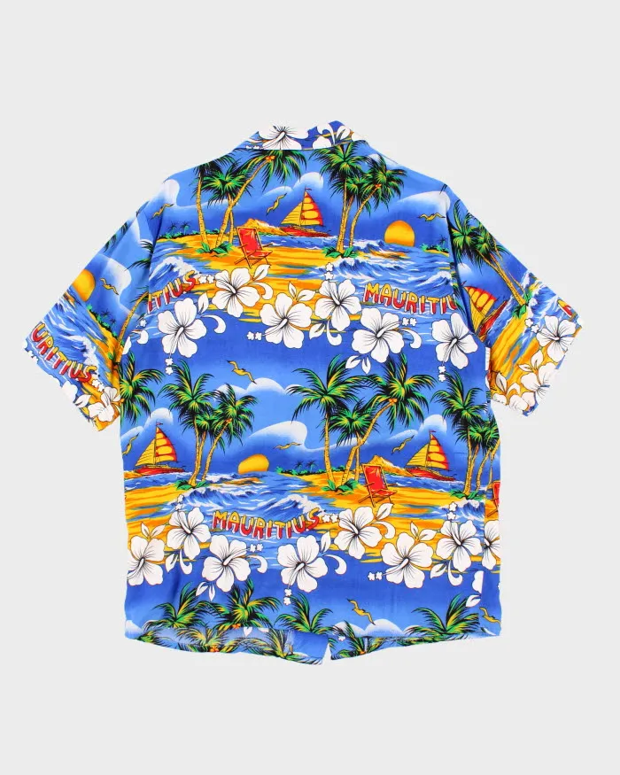 Vintage Men's Hawaiian Print Shirt - M sold by Rokit product image thumbnail 2