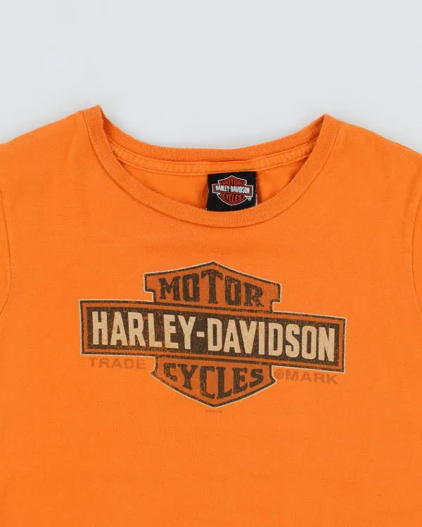 Harley Davidson Orange T-shirt - M sold by Rokit product image thumbnail 3