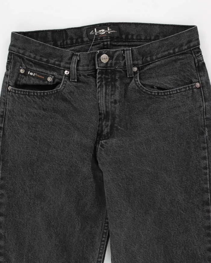 Vintage Women's Dark Stone Wash Flare Jeans - W28 L30 sold by Rokit product image thumbnail 4