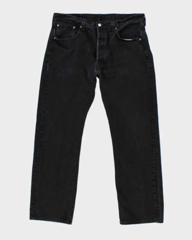 Vintage Levi's 501 Black Jeans - W38 L32 sold by Rokit