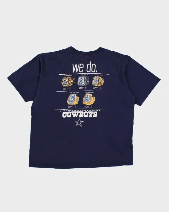 Reebok NFL Dallas Cowboys Super Bowl Championship Rings T-Shirt - XL sold by Rokit product image thumbnail 2