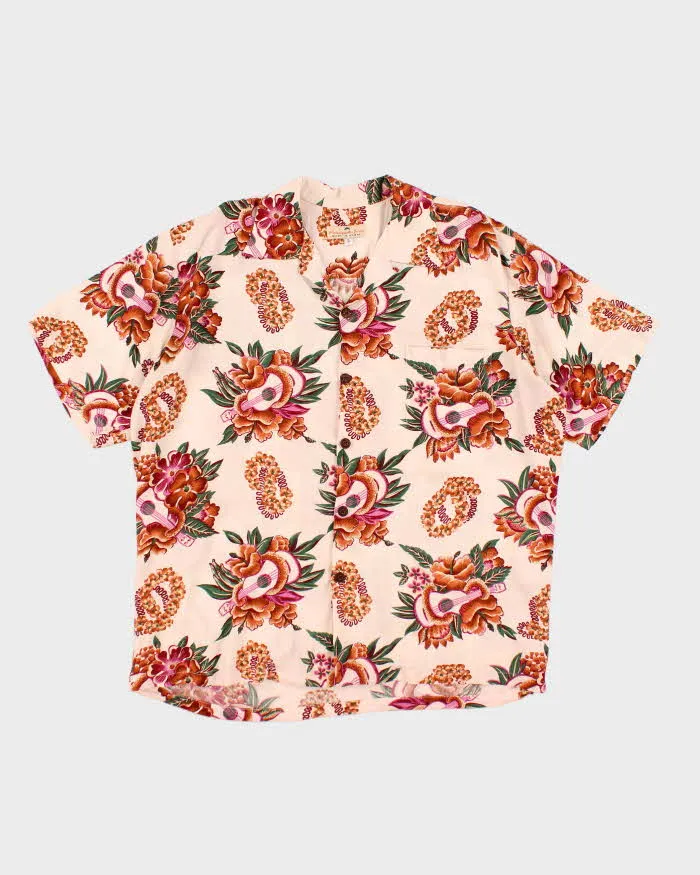 Vintage Pineapple Juice Hawaiian Shirt - L sold by Rokit