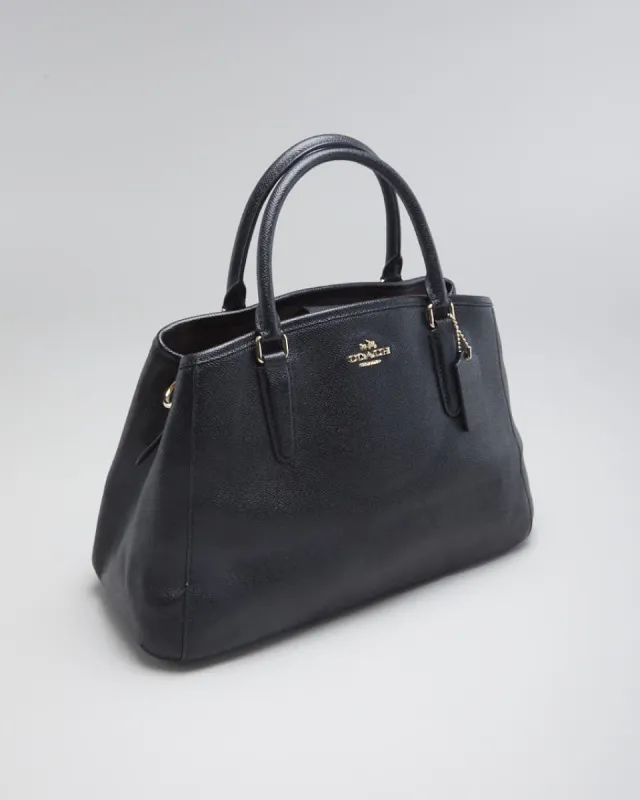 Vintage Women's Black Coach Handbag sold by Rokit