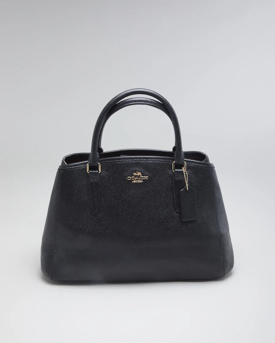 Vintage Women's Black Coach Handbag sold by Rokit product image thumbnail 3