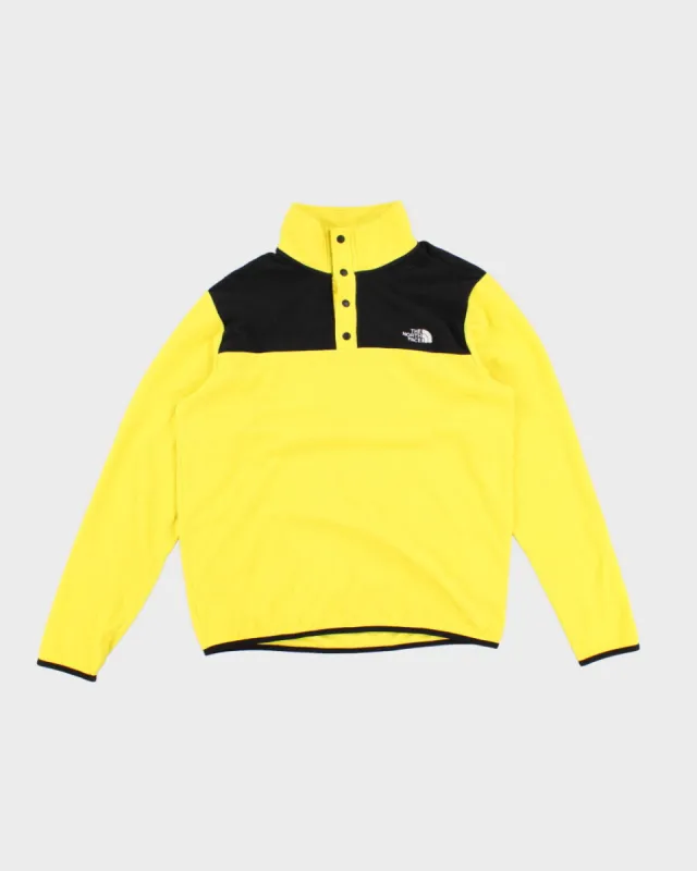 Men's Black And Yellow North Face Fleece - M made by The North Face