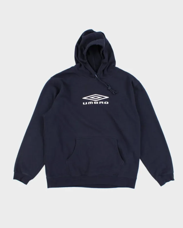 Y2K 00s Umbro Embroidered Hoodie - L sold by Rokit