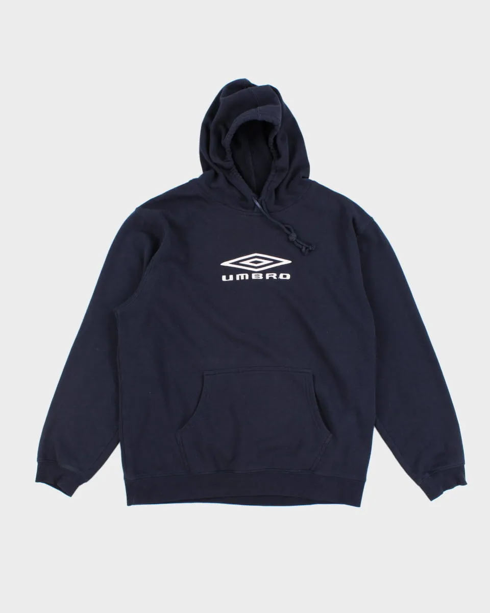 Y2K 00s Umbro Embroidered Hoodie - L sold by Rokit
