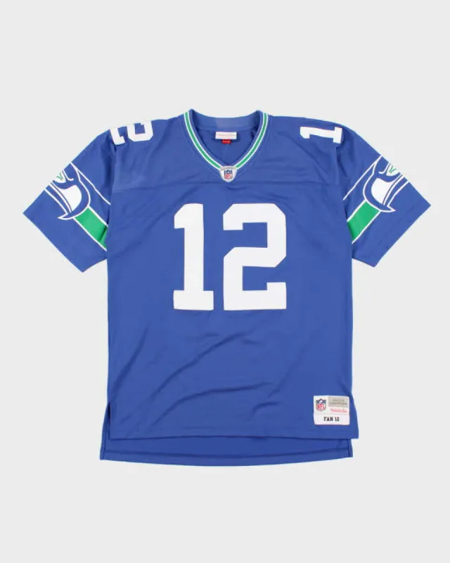 Men's Blue NFL x Seattle Seahawks Sports Jersey - L sold by Rokit