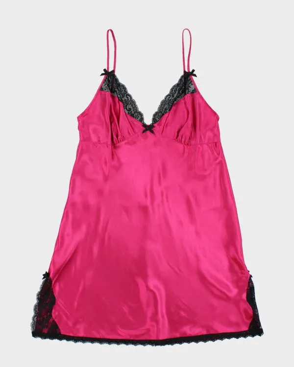 Y2k 00s La Senza Pink Slip Dress - L sold by Rokit
