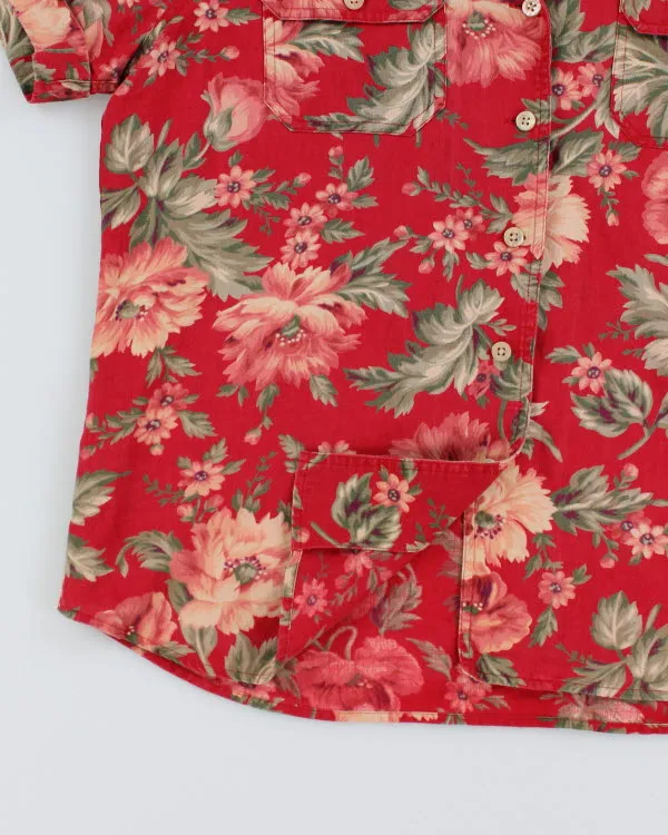 Vintage 90s Ralph Lauren Floral Shirt - L sold by Rokit product image thumbnail 4