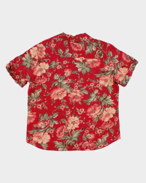 Vintage 90s Ralph Lauren Floral Shirt - L sold by Rokit product image thumbnail 2