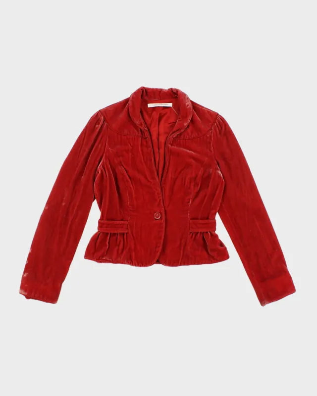 Vintage Diane Von Furstenberg Velvet Blazer - M sold by Rokit