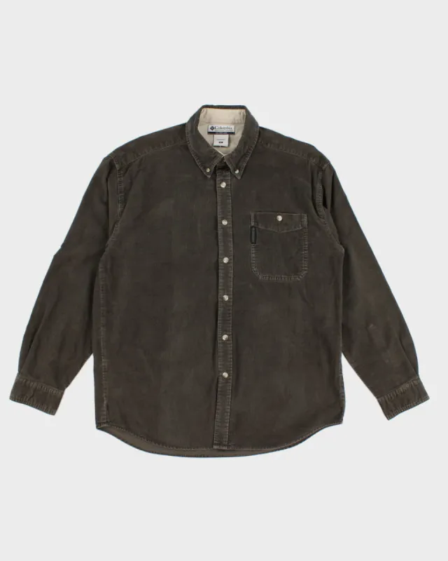Columbia Green Corduroy Shirt - M sold by Rokit