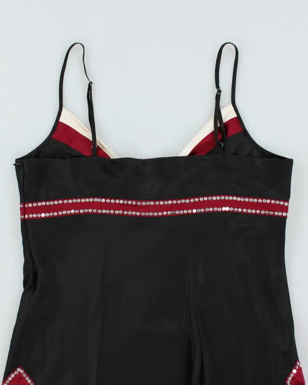 Y2k 00s Bebe Silk Sequin Cami - L sold by Rokit product image thumbnail 4