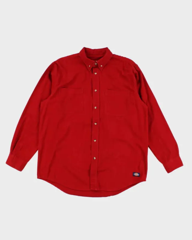 Vintage Dickies Red Shirt - L sold by Rokit