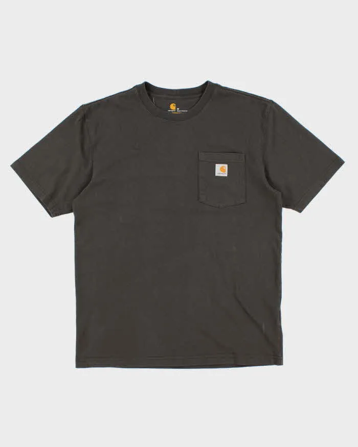 Mens Green Carhartt T-Shirt - M sold by Rokit