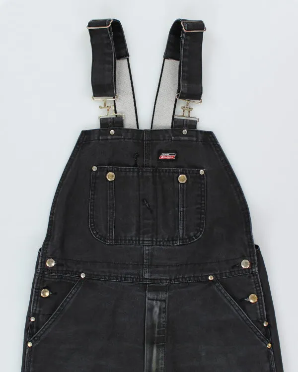Vintage Dickies Black Distressed Workwear Dungarees - W34 L29 sold by Rokit product image thumbnail 3