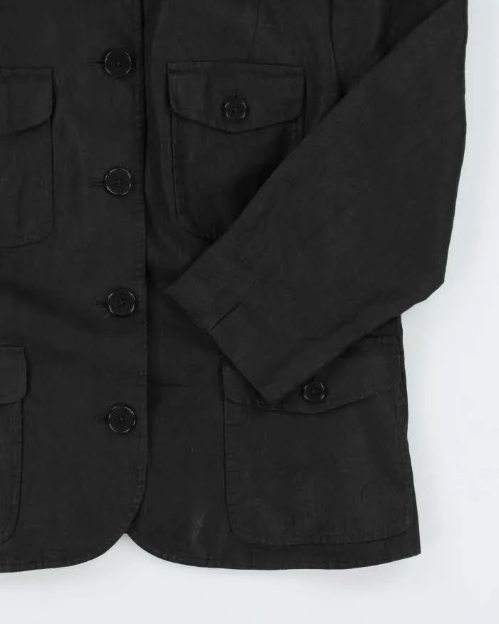 Ralph Lauren Black Linen Blazer Style Jacket - M sold by Rokit product image thumbnail 4