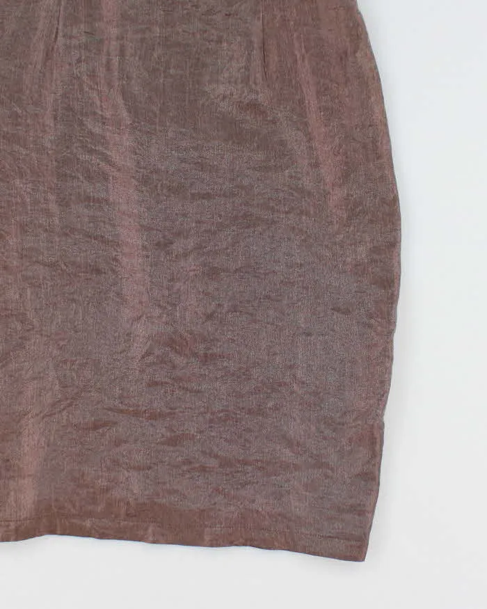 Vintage 90s Jacqueline Conoir Iridescent Dress - M sold by Rokit product image thumbnail 4