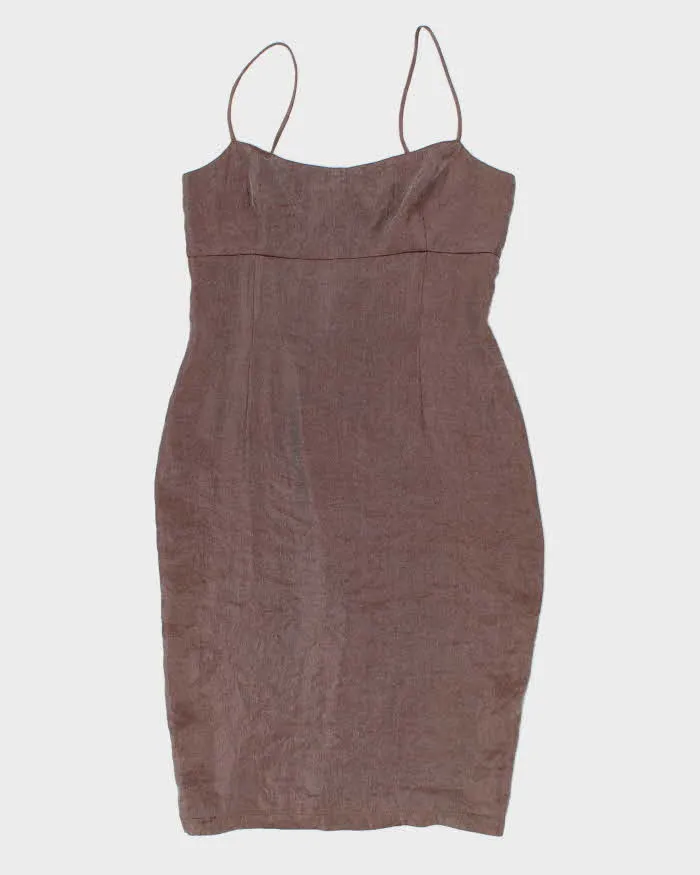 Vintage 90s Jacqueline Conoir Iridescent Dress - M sold by Rokit