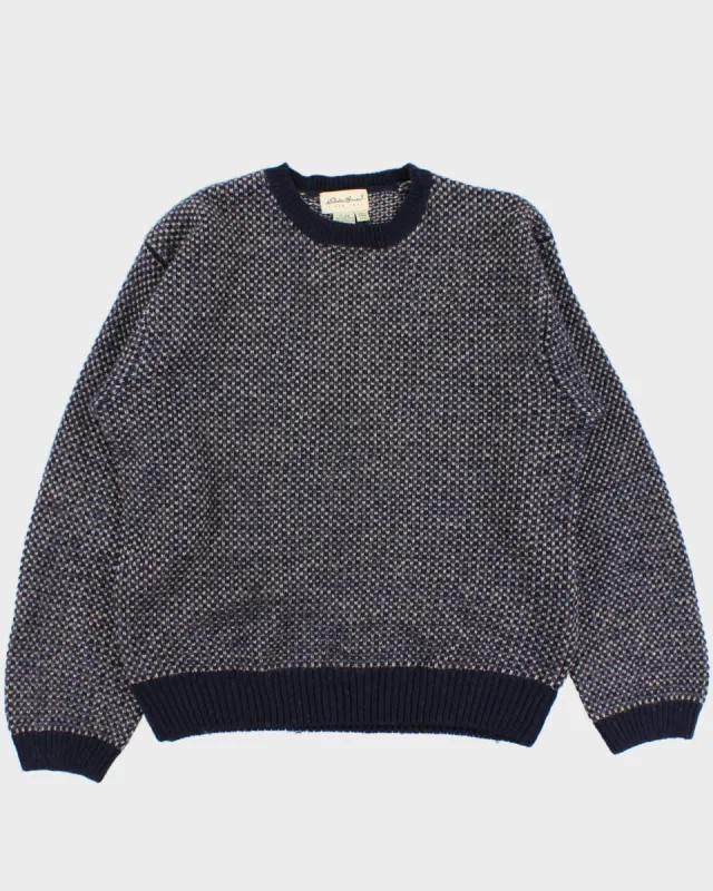 Vintage Eddie Bauer Pure Wool Knit Jumper - L sold by Rokit