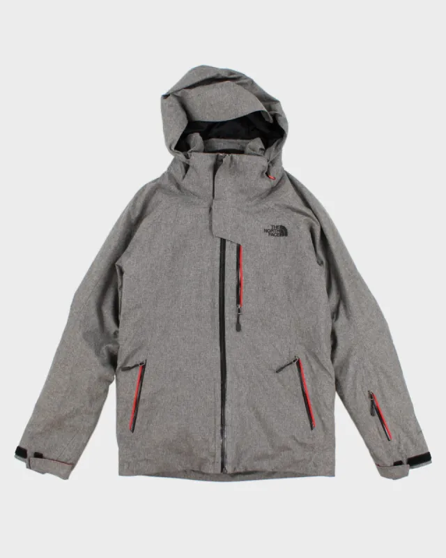 Mens Grey The North Face Hooded Ski Jacket - S made by Rokit