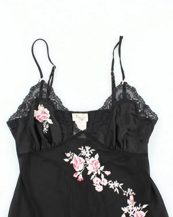 Y2k 00s Jessica Mesh Embroidered Cami - S sold by Rokit product image thumbnail 3