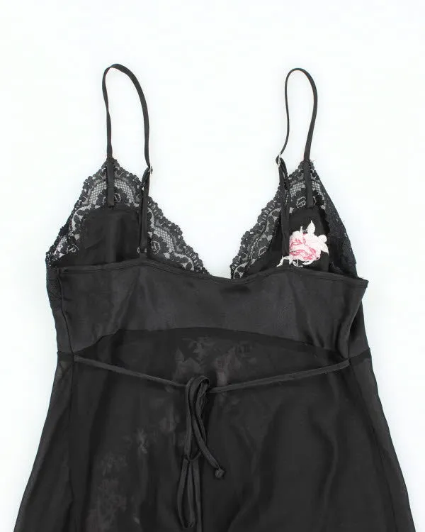 Y2k 00s Jessica Mesh Embroidered Cami - S sold by Rokit product image thumbnail 4