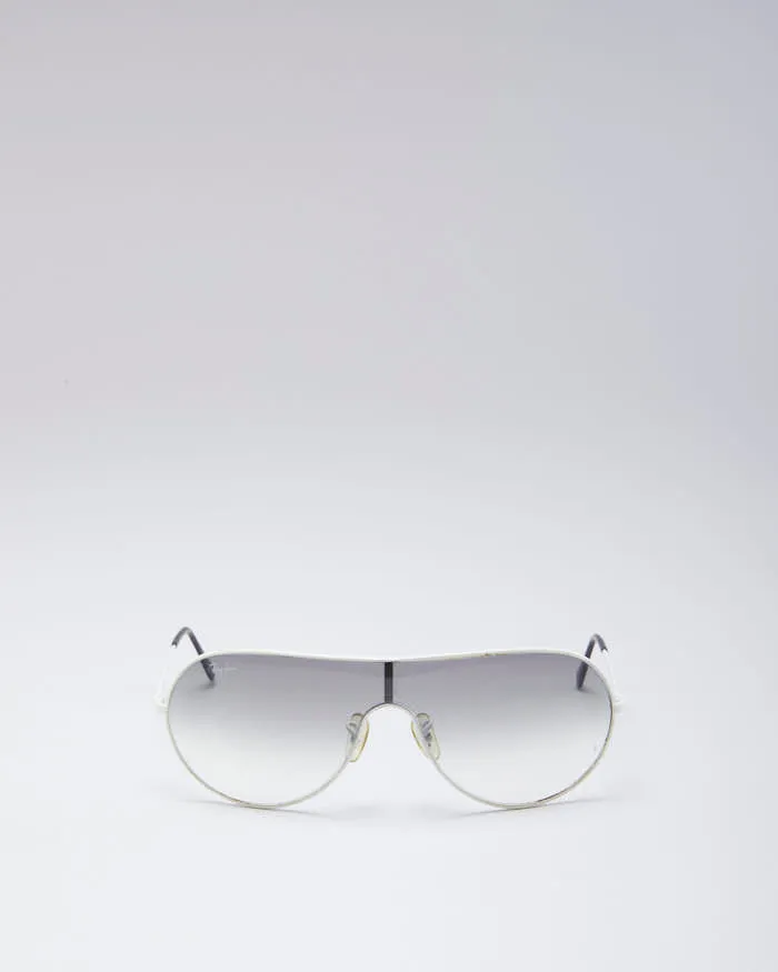 Ray Ban White Rimmed Aviator Sunglasses sold by Rokit product image thumbnail 2