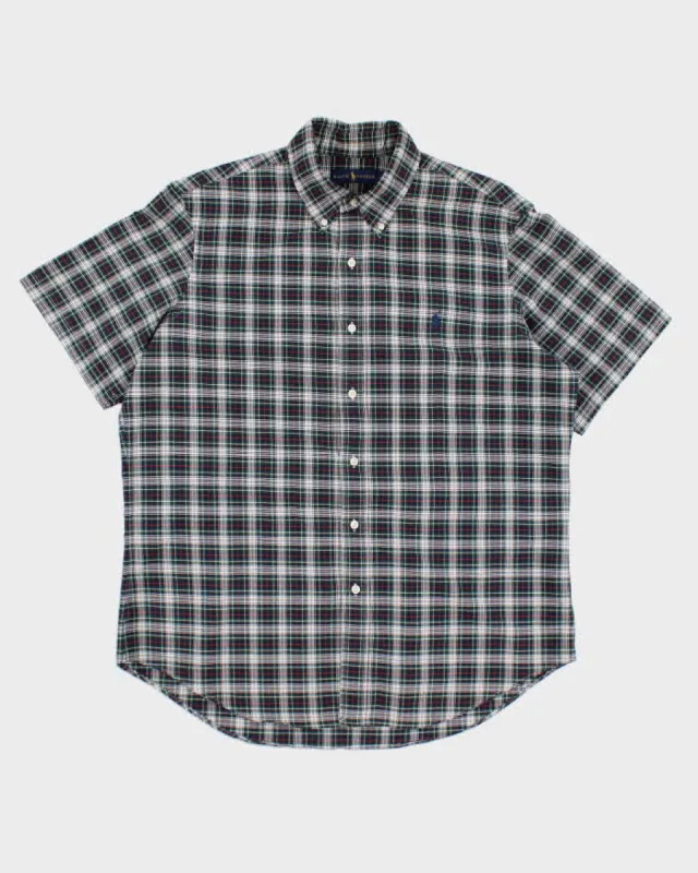 Ralph Lauren Check Short Sleeve Shirt - L sold by Rokit