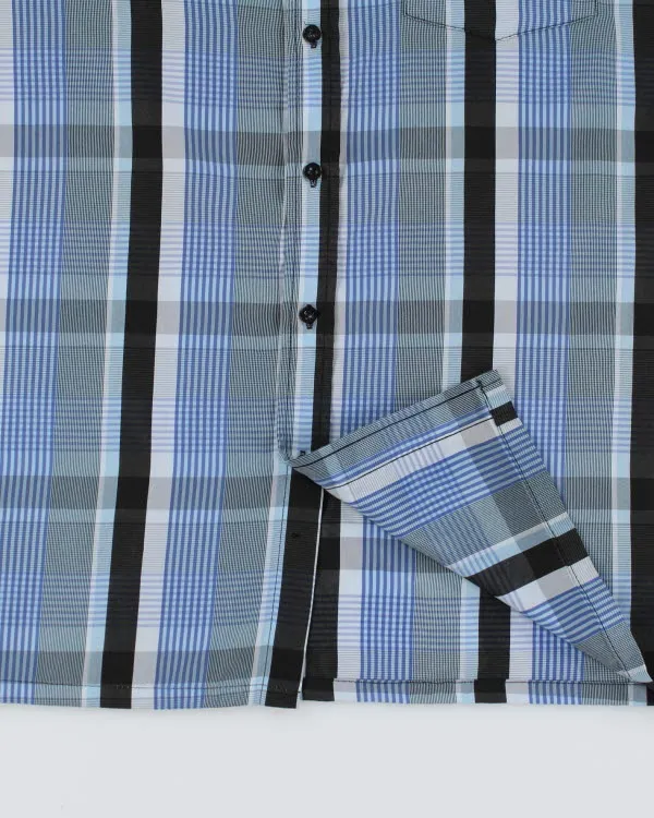 Roadsters Originals Blue Check Shirt - XL sold by Rokit product image thumbnail 4